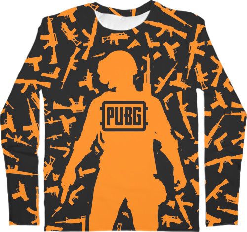 Men's Longsleeve Shirt 3D - PUBG (17) - Mfest