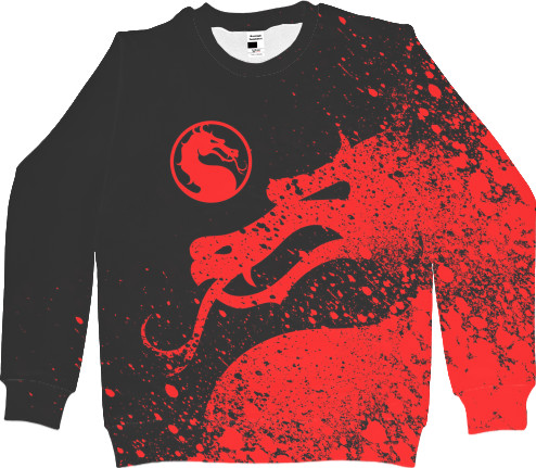 Women's Sweatshirt 3D - MORTAL KOMBAT (18) - Mfest