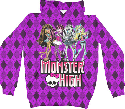 Kids' Hoodie 3D - Monster High (8) - Mfest