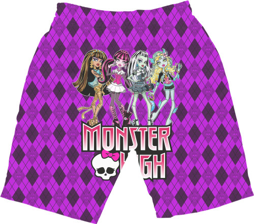 Men's Shorts 3D - Monster High (8) - Mfest