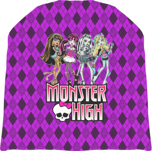 Шапка 3D - Monster High (8) - Mfest