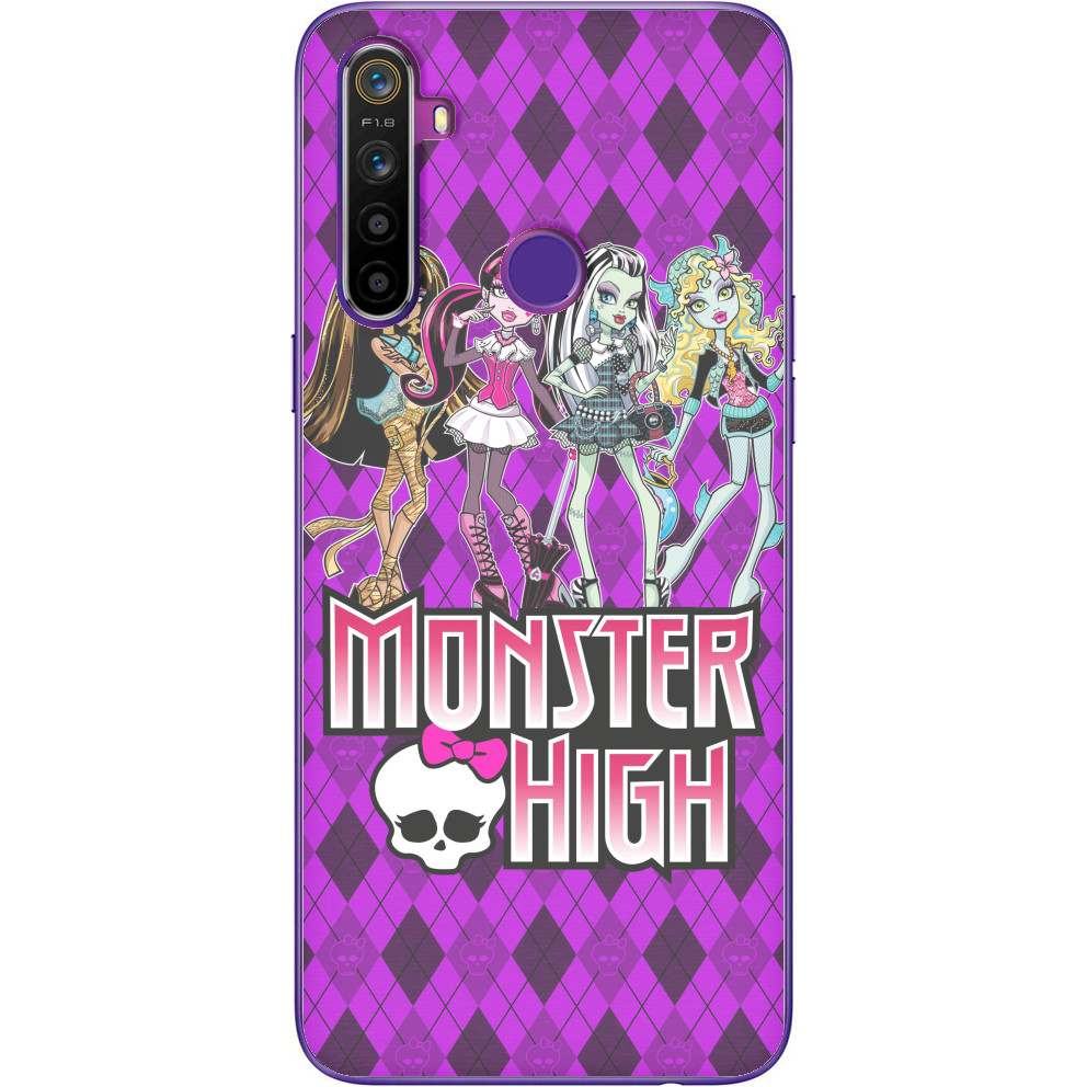 Monster High / Школа монстров - Чехол Realme - Monster High (8) - Mfest