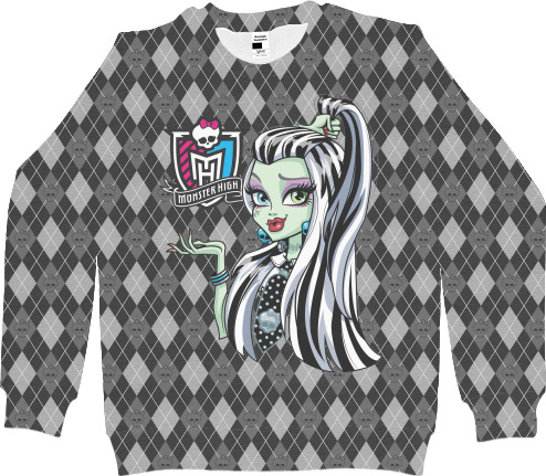 Men's Sweatshirt 3D - Monster High (6) - Mfest