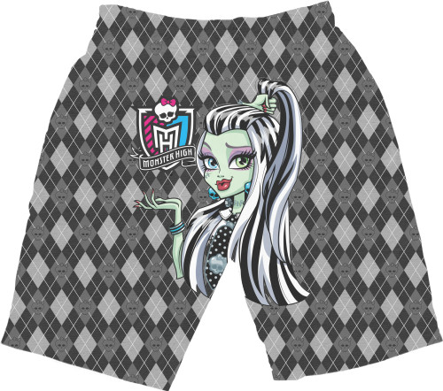 Men's Shorts 3D - Monster High (6) - Mfest