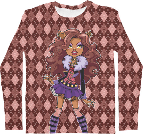 Men's Longsleeve Shirt 3D - Monster High (10) - Mfest