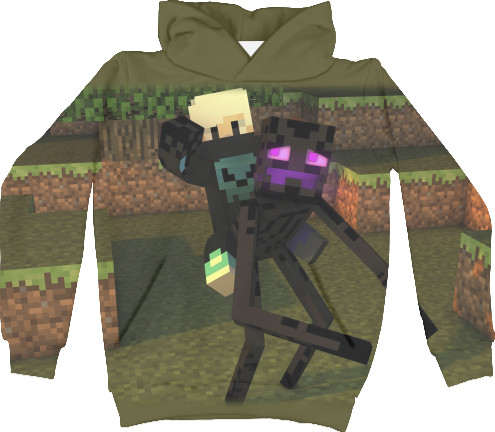 Kids' Hoodie 3D - MINECRAFT (5) - Mfest