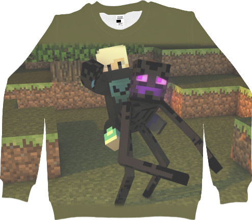 Men's Sweatshirt 3D - MINECRAFT (5) - Mfest