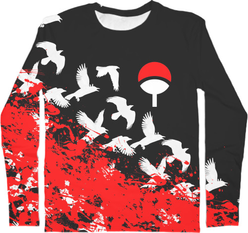 Kids' Longsleeve Shirt 3D - UCHIHA - Mfest