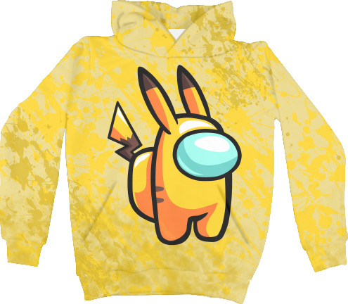 Kids' Hoodie 3D - Pikachu - Mfest