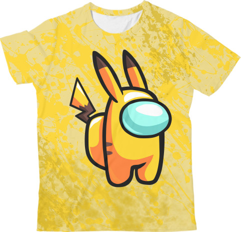 Kids' T-Shirt 3D - Pikachu - Mfest