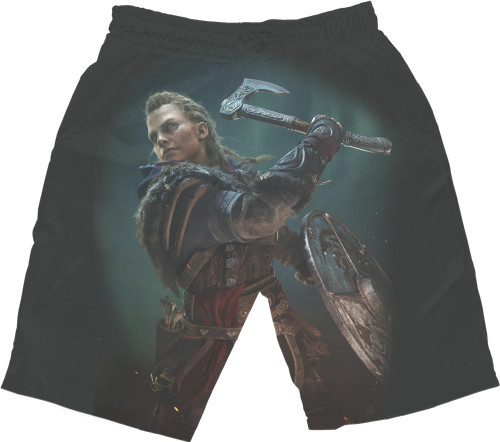 Men's Shorts 3D - Assassin's Creed Valhalla (2) - Mfest