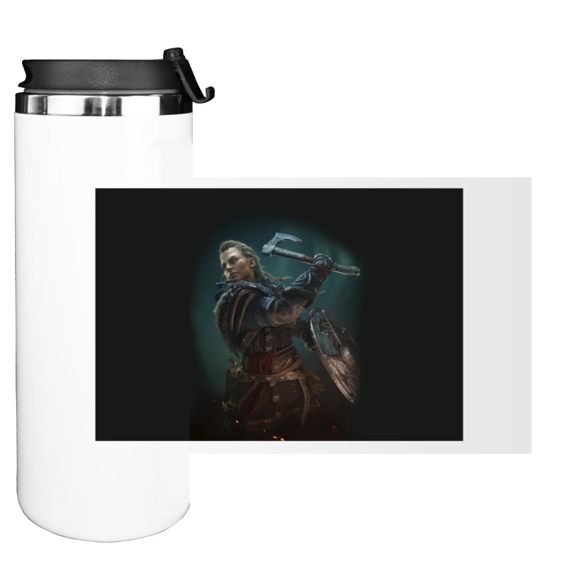 Water Bottle on Tumbler - Assassin's Creed Valhalla (2) - Mfest