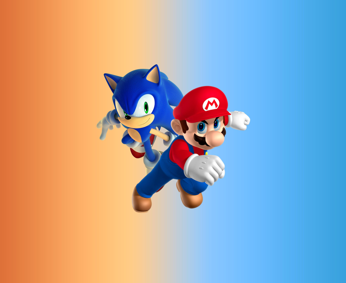 Mouse Pad - Mario x Sonic - Mfest