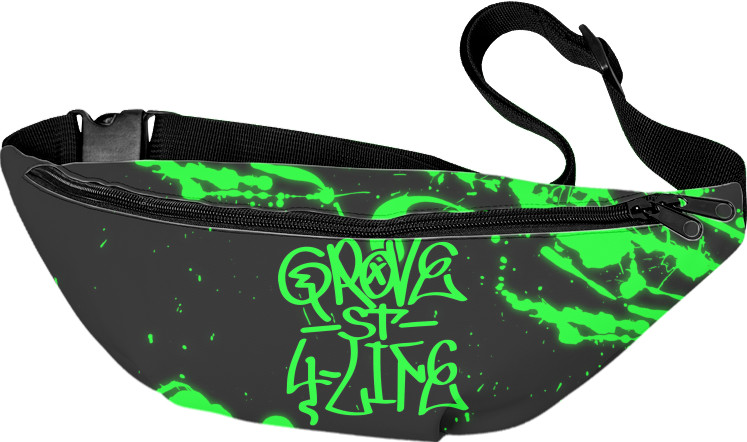 Fanny Pack 3D - GROVE STREET (3) - Mfest