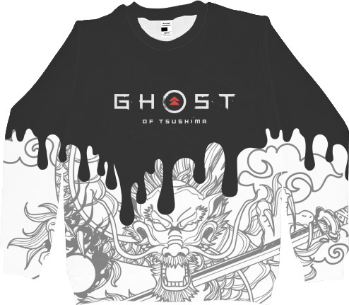 Women's Sweatshirt 3D - Ghost of Tsushima 1 - Mfest