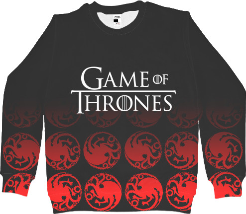 Men's Sweatshirt 3D - Game of Thrones (1) - Mfest