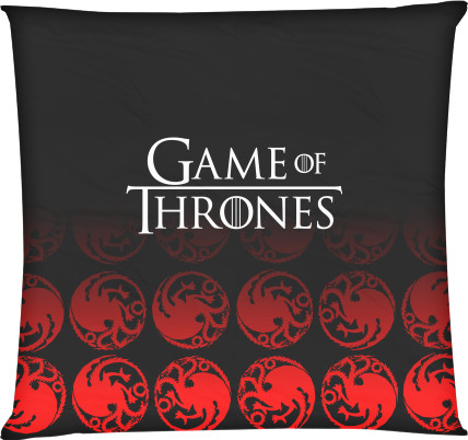 Game of Thrones / Игра престолов - Square Throw Pillow - Game of Thrones (1) - Mfest