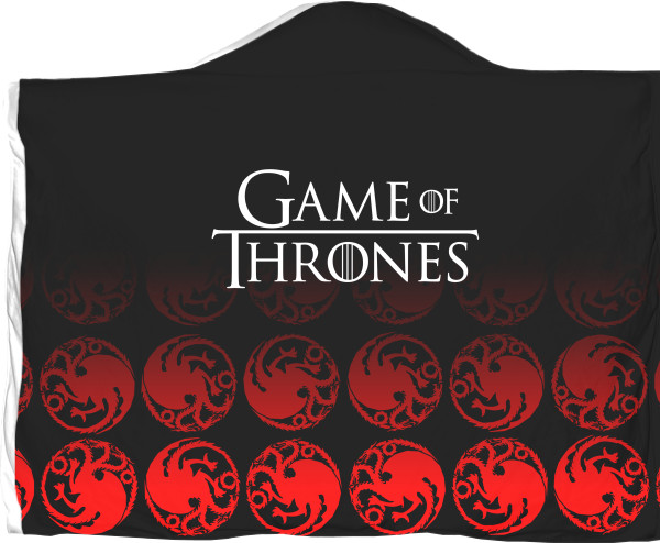 Плед з капюшоном 3D - Game of Thrones (1) - Mfest