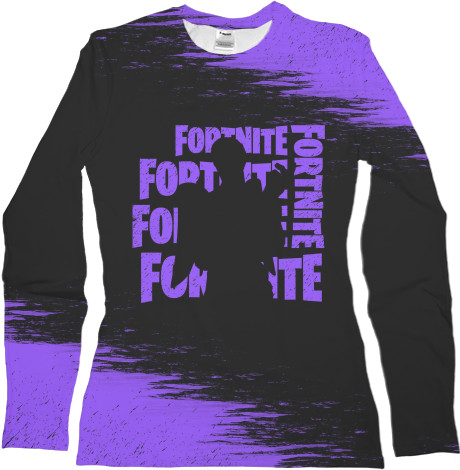 Women's Longsleeve Shirt 3D - FORTNITE (49) - Mfest