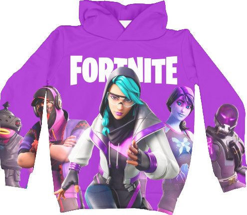 Kids' Hoodie 3D - FORTNITE (44) - Mfest