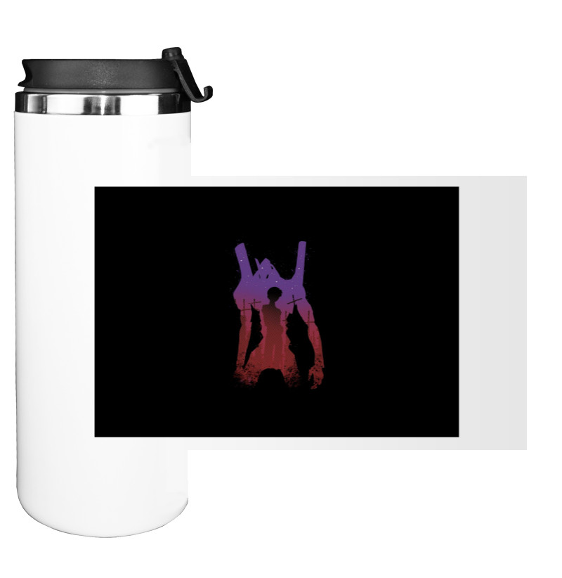 Water Bottle on Tumbler - EVANGELION (10) - Mfest