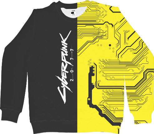 Women's Sweatshirt 3D - CYBERPUNK 2077 (9) - Mfest