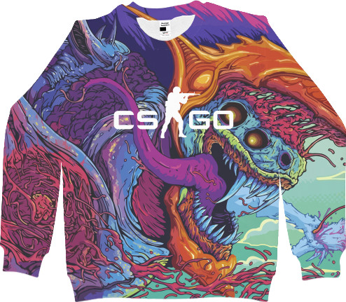 Women's Sweatshirt 3D - CS:GO (HyperBeast) - Mfest