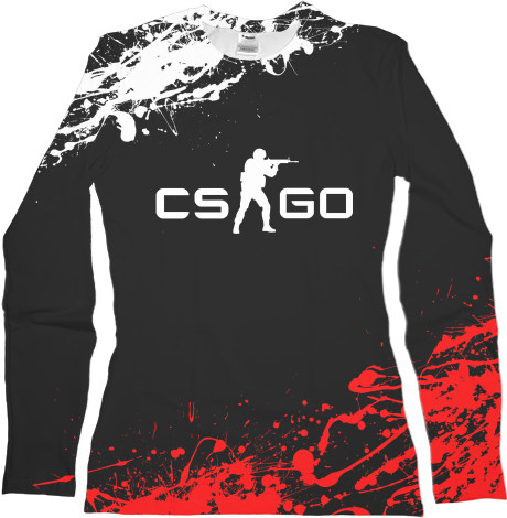 Women's Longsleeve Shirt 3D - CS:GO (7) - Mfest