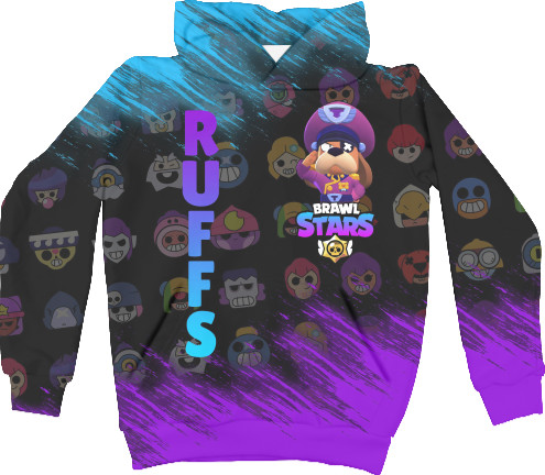 Kids' Hoodie 3D - COLONEL RUFFS (6) - Mfest