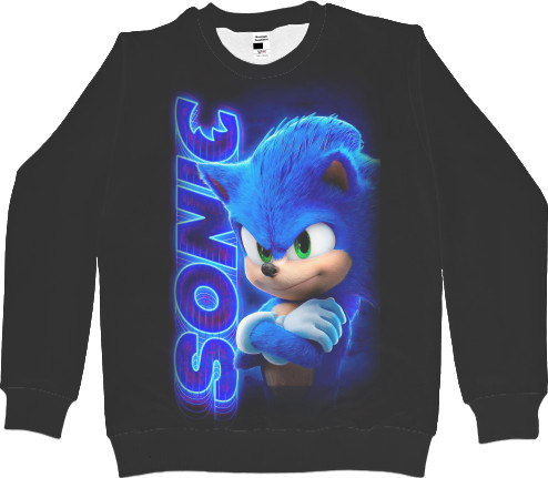 Kids' Sweatshirt 3D - Sonic (22) - Mfest