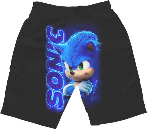 Men's Shorts 3D - Sonic (22) - Mfest