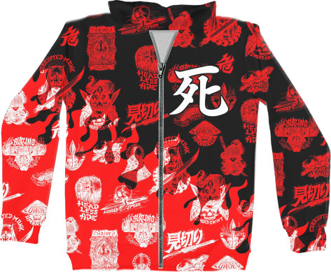 Unisex Zip-through Hoodie 3D - Sekiro: Shadows Die Twice (5) - Mfest