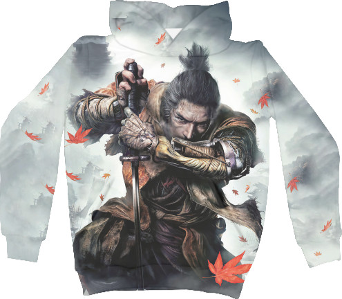 Kids' Hoodie 3D - SEKIRO: SHADOWS DIE TWICE (12) - Mfest