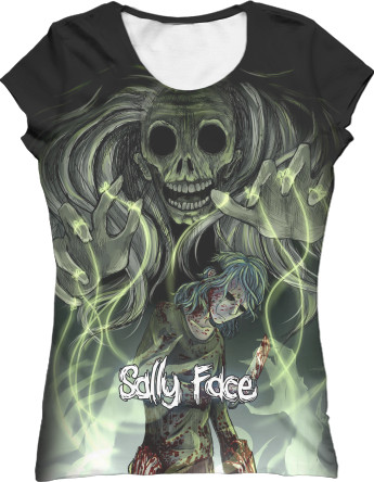 Women's T-Shirt 3D - Sally Face (21) - Mfest