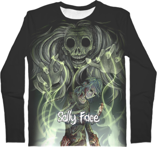 Men's Longsleeve Shirt 3D - Sally Face (21) - Mfest