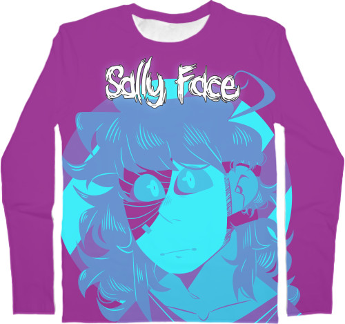 Men's Longsleeve Shirt 3D - Sally Face (17) - Mfest