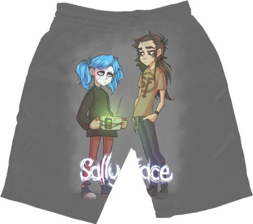 Men's Shorts 3D - Sally Face (15) - Mfest