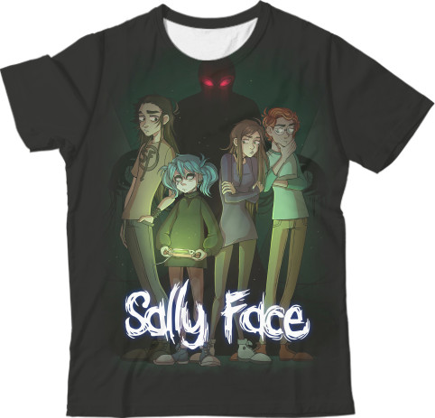 Kids' T-Shirt 3D - Sally Face (13) - Mfest