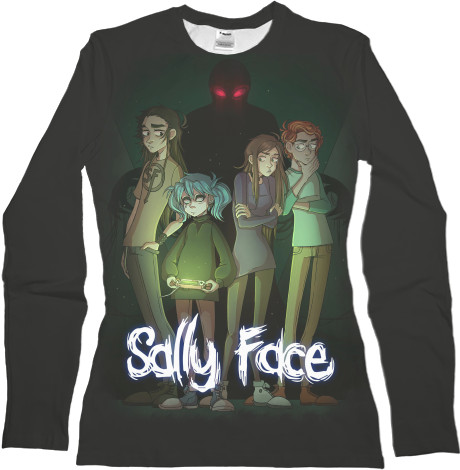 Women's Longsleeve Shirt 3D - Sally Face (13) - Mfest