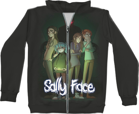 Худі на блискавці 3D Дитяче - Sally Face (13) - Mfest