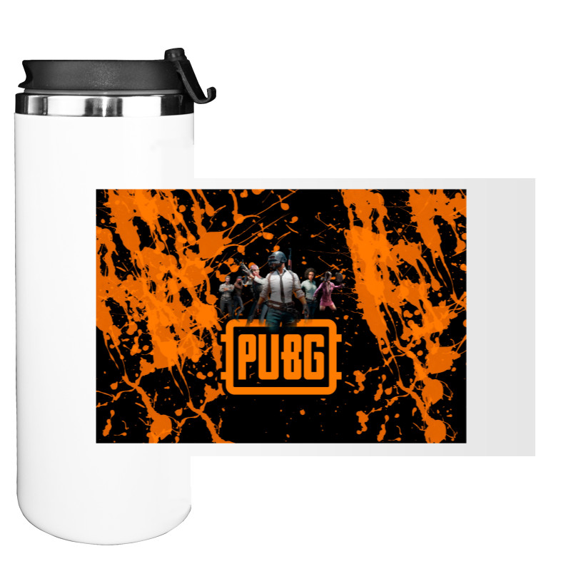 Water Bottle on Tumbler - PUBG (13) - Mfest