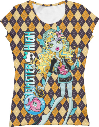 Women's T-Shirt 3D - Monster High (9) - Mfest