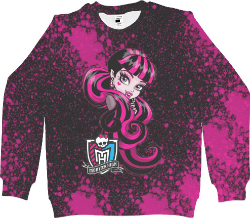 Women's Sweatshirt 3D - Monster High (7) - Mfest