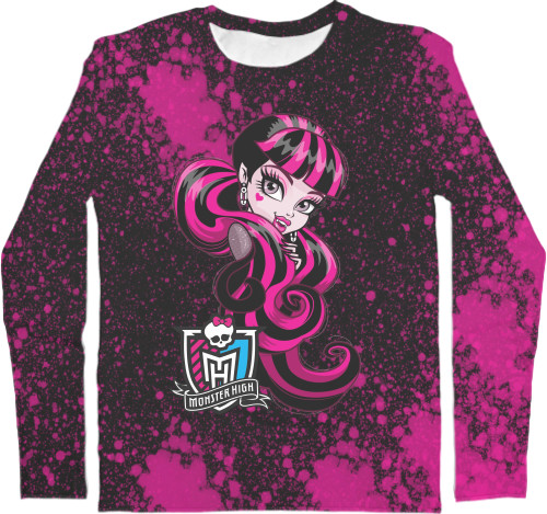 Men's Longsleeve Shirt 3D - Monster High (7) - Mfest