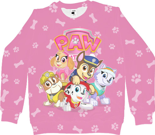 Women's Sweatshirt 3D - Paw Patrol 8 - Mfest