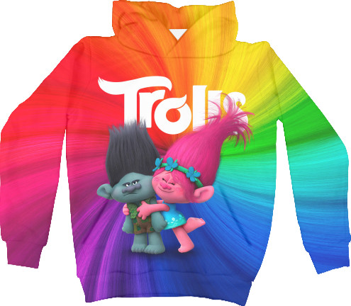 Unisex Hoodie 3D - Trolls (6) - Mfest