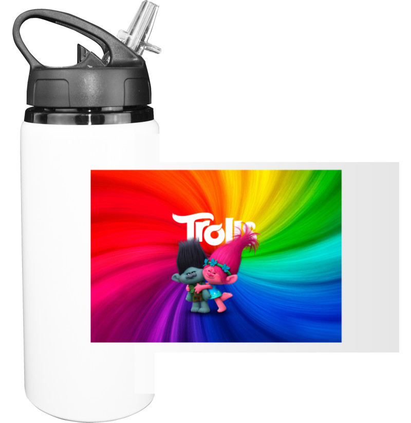 Sport Water Bottle - Trolls (6) - Mfest