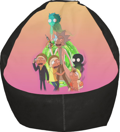 Bean Bag Chair - Rick and Morty (Loads of Mortys) - Mfest