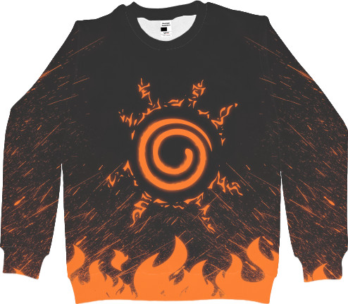 Men's Sweatshirt 3D - Naruto Seal - Mfest