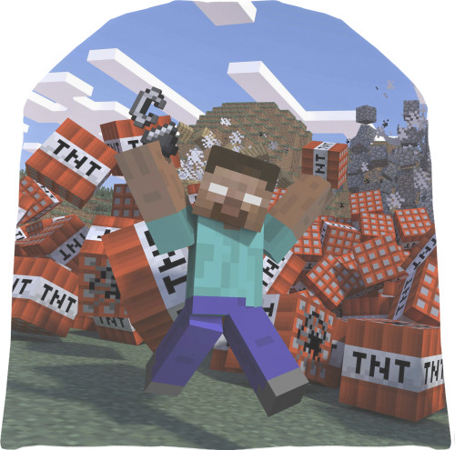 Hat 3D - Minecraft (4) - Mfest